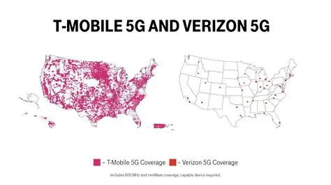 T Mobile Coverage Map Vs Verizon 2021 - Resume Themplate Ideas