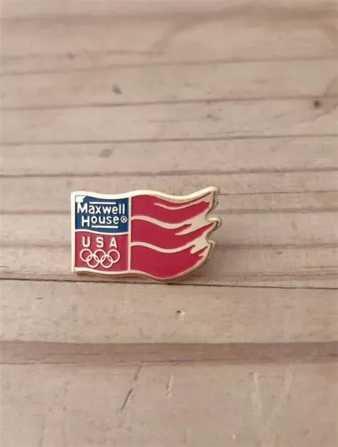 PINS PIN Enamel 20 Jeux Olympiques USA Los Angeles USA "Maxwell ...