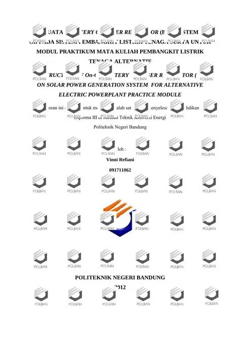 (PDF) PEMBUATAN BATTERY CHARGER REGULATOR (BCR) …digilib.polban.ac.id ...