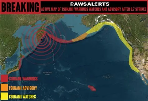 BREAKING: Major Tsunami warnings in effect for Hawaii, Alaska and ...