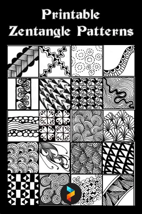 Zentangle Template