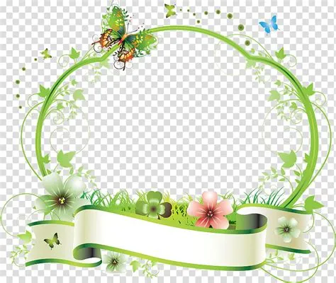 Nature Border Design Simple - Design Talk