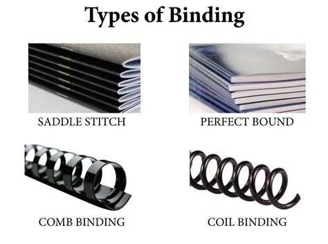 Types of Binding - SteveZ DesignZ