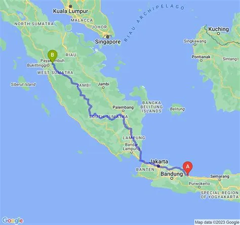 Jarak Kota Cirebon-Kota Payakumbuh, Berapa Jam Waktu Tempuh dan Rutenya ...