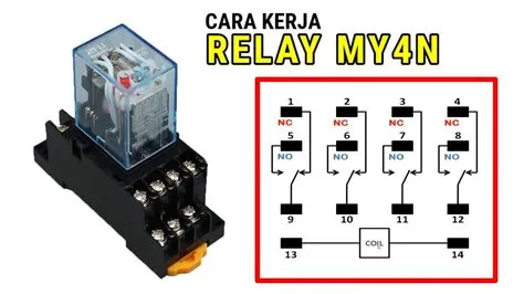 Penjelasan Singkat Cara Kerja Relay MY4N - YouTube