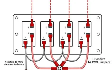 Wiring Diagram for a 6 Pin Toggle Switch