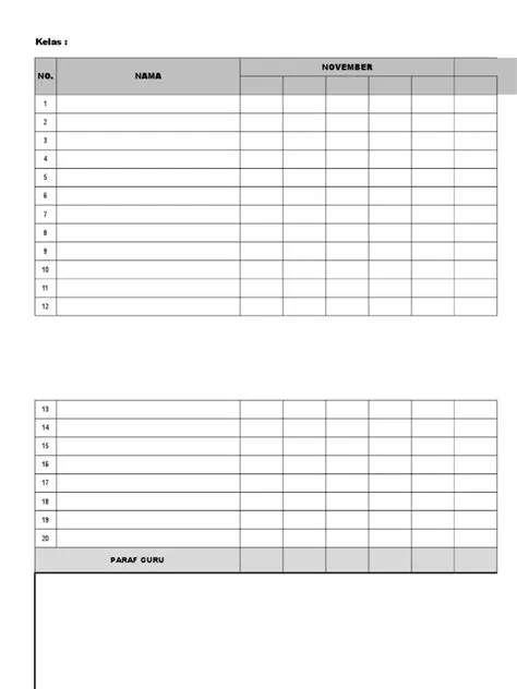 Gambar Presensi Sekolah Minggu - 55+ Koleksi Gambar