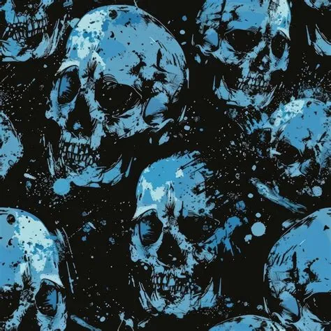 Blue Skull Background Images - Free Download on Freepik