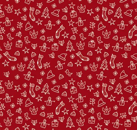 How To Create a Christmas Themed Repeating Pattern | Christmas pattern ...