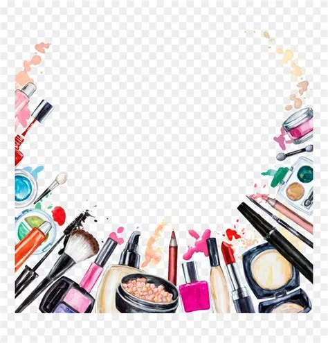 Cosmetics Beauty Makeup Brush Clipart (#2262222) - PinClipart