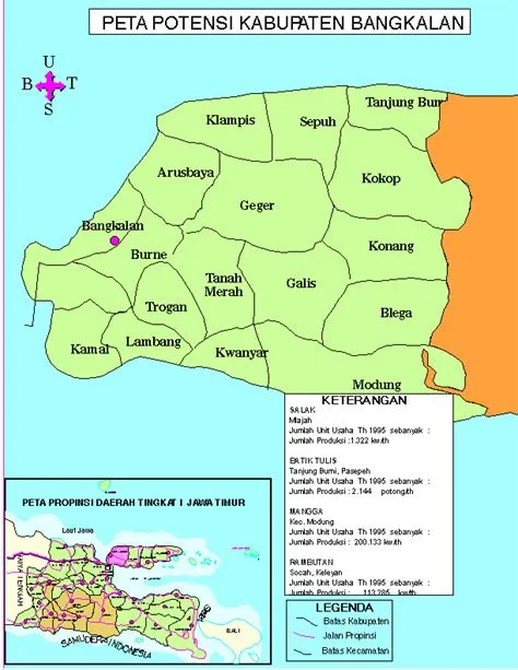 POTENTIAL MAP OF BANGKALAN REGENCY