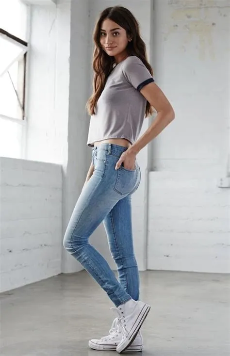 on jeans
