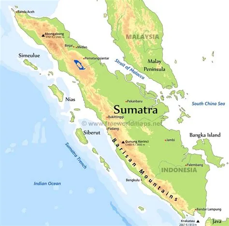 Sumatra map