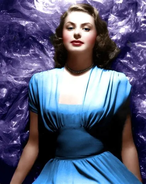 Ingrid Bergman (Color by BrendaJM - Copyright 2017) | Ingrid bergman ...