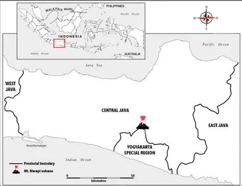 Location of Mt. Merapi Volcano | Download Scientific Diagram