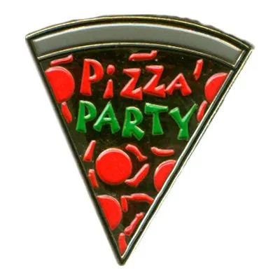 Pizza Party Pin – Basics Clothing Store