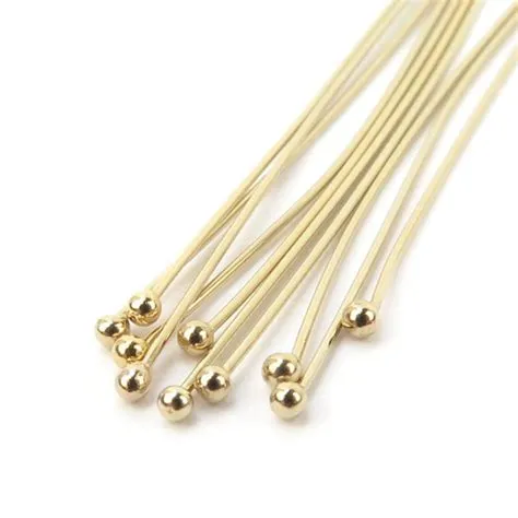 50mm Gold Filled Pins - Etsy UK