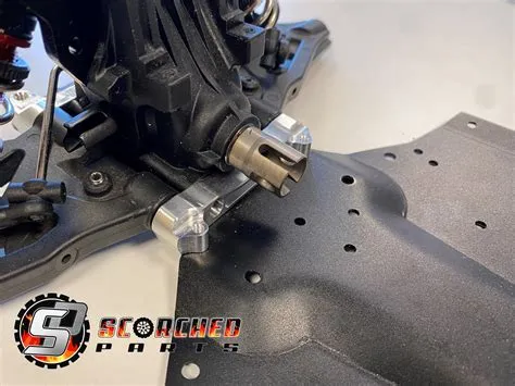 Pair Front Hinge Pin Holders - for Arrma Infraction / Limitless / felo ...