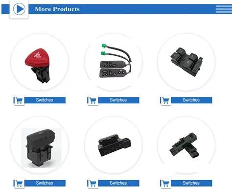 8-pin Warning Flashing Switch For Renault Clio Ii 7700421820 - Buy ...