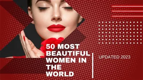 50 Most Beautiful Women in The World [Updated 2023] - YouTube