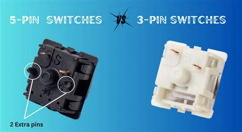 A Comparison of 5-Pin Keyboard Switches and 3-Pin Switches – Credkeys