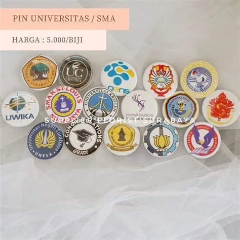 Jual PIN PENITI PIN LOGO UNIVERSITAS SURABAYA UBAYA UKP UNESA UC UNAIR ...