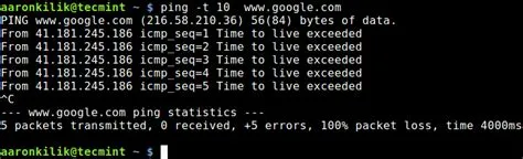 How to Use Ping Command in Linux with Examples