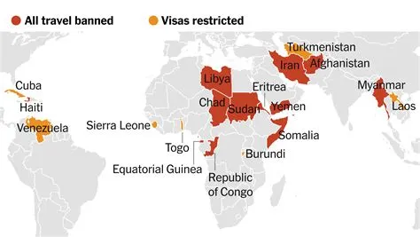Which Countries Does Trump’s New Travel Ban Target? Full List, Map and ...