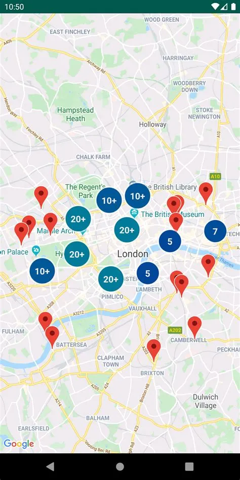 Google Maps Android Marker Clustering Utility | Maps SDK for Android ...