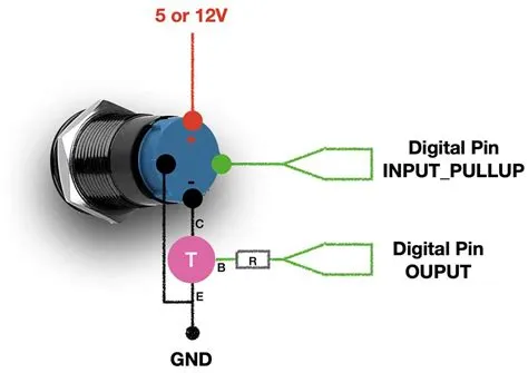 Understanding the 4 Pin Push Button Circuit