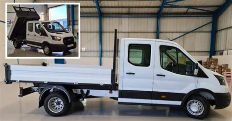 The brand new Ford Transit Tippers from Fleetmaxx Solutions!