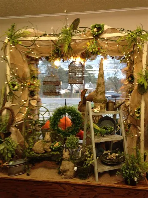 by Melissa Guilbeau on My Window display at Silks and Crafts ...