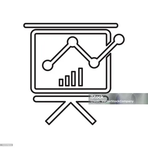 Tanda Dan Simbol Vektor Ikon Presentasi Diisolasi Pada Latar Belakang ...