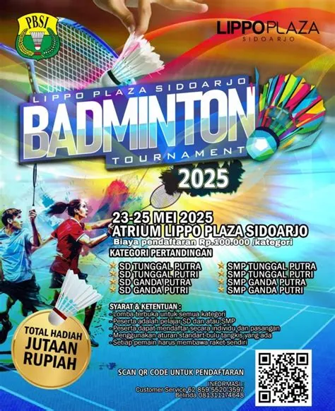 Lippo Plaza Sidoarjo | Halo Delta People 👋 "BADMINTON TOURNAMENT 2025 ...