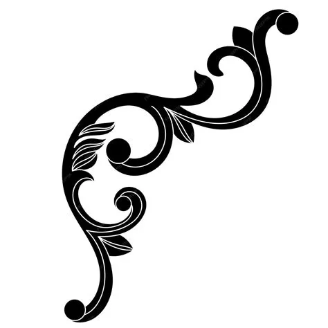 Western Scroll Border