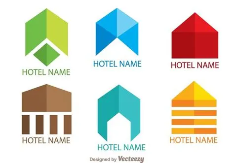 Colorful Simple Hotels Logo Vectors 95835 Vector Art at Vecteezy