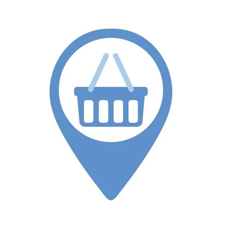 icono de pin de mapa de centro comercial 11574665 Vector en Vecteezy