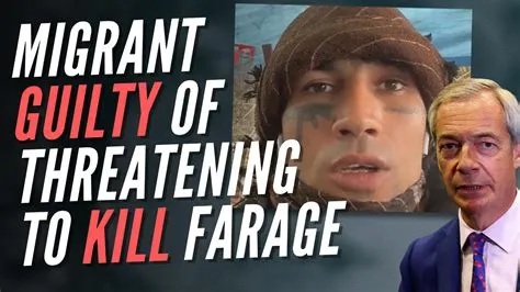 Afghan Migrant Fayaz Khan Found Guilty of Threatening to Kill Nigel ...