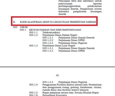 Kode Nomor Surat Sesuai Permendagri Nomor 83 Tahun 2022