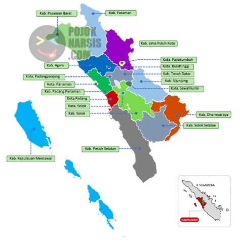 Peta Sumatra Barat PPTX - Pojok Narsis