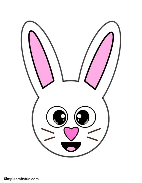 Free Printable Build A Bunny Craft for Kids
