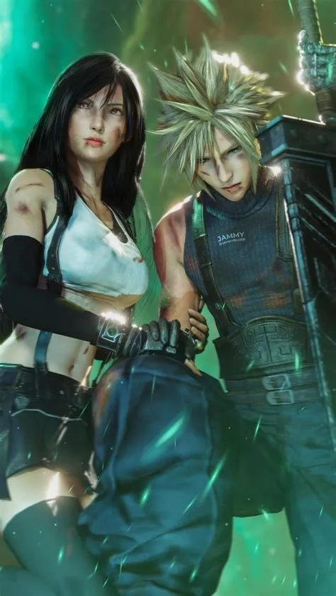 oleh Farhat Aisyah Najla di FINAL FANTASY VII.. Tifa Cloud | Final ...