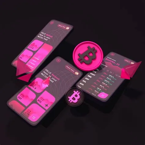 3D Crypto Trading UI Concept | Web banner design, Minimal web design ...