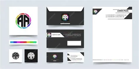 Premium Vector | Set of creative aa monogram logo with hexagonal style ...