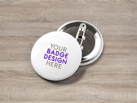 Free Pin Badge Button Mockup PSD on Behance