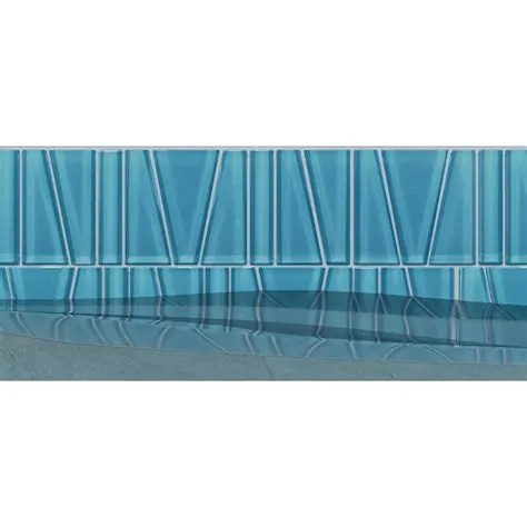 Waves Bayou 12-in x 12-in Glossy Glass Mixed Pattern Floor and Wall ...