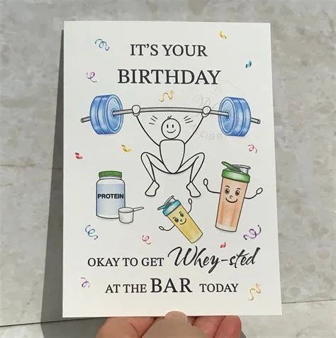 Funny Gym Card, Workout Birthday Card, Gym Birthday, Gym Buddy, Weight ...