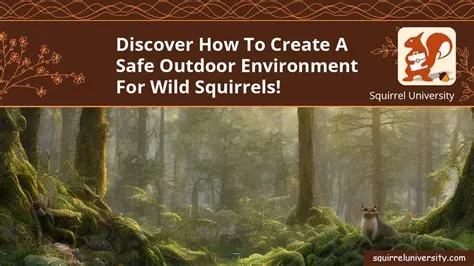 Discover How to Create a Safe Outdoor Environment for Wild Squirrels ...