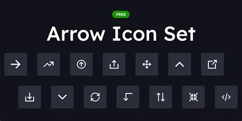 ️ Arrow Icons Set | Figma