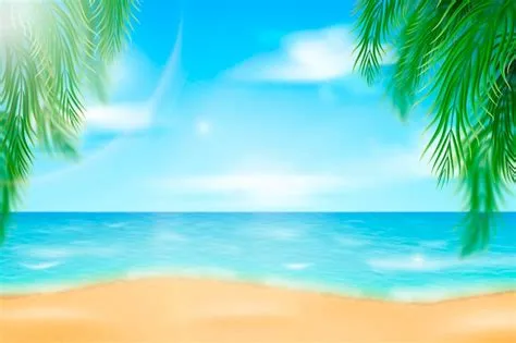 Beachside Summer Background Vectors & Illustrations for Free Download